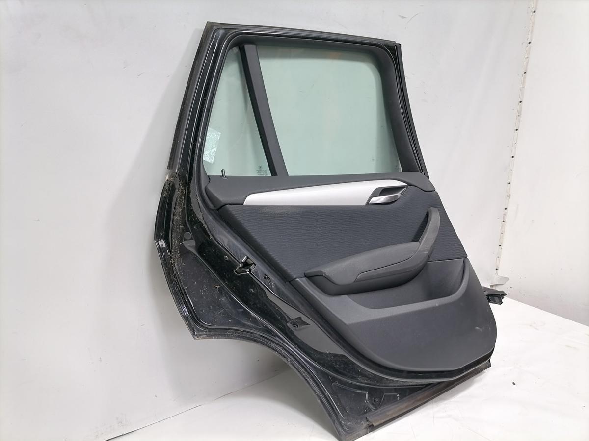 BMW X1 E84 original T&uuml;r hinten links 475 Blacksapphire Rohbau Bj.2013